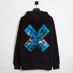 Alien X Imprint  - Pullover Hood - Black