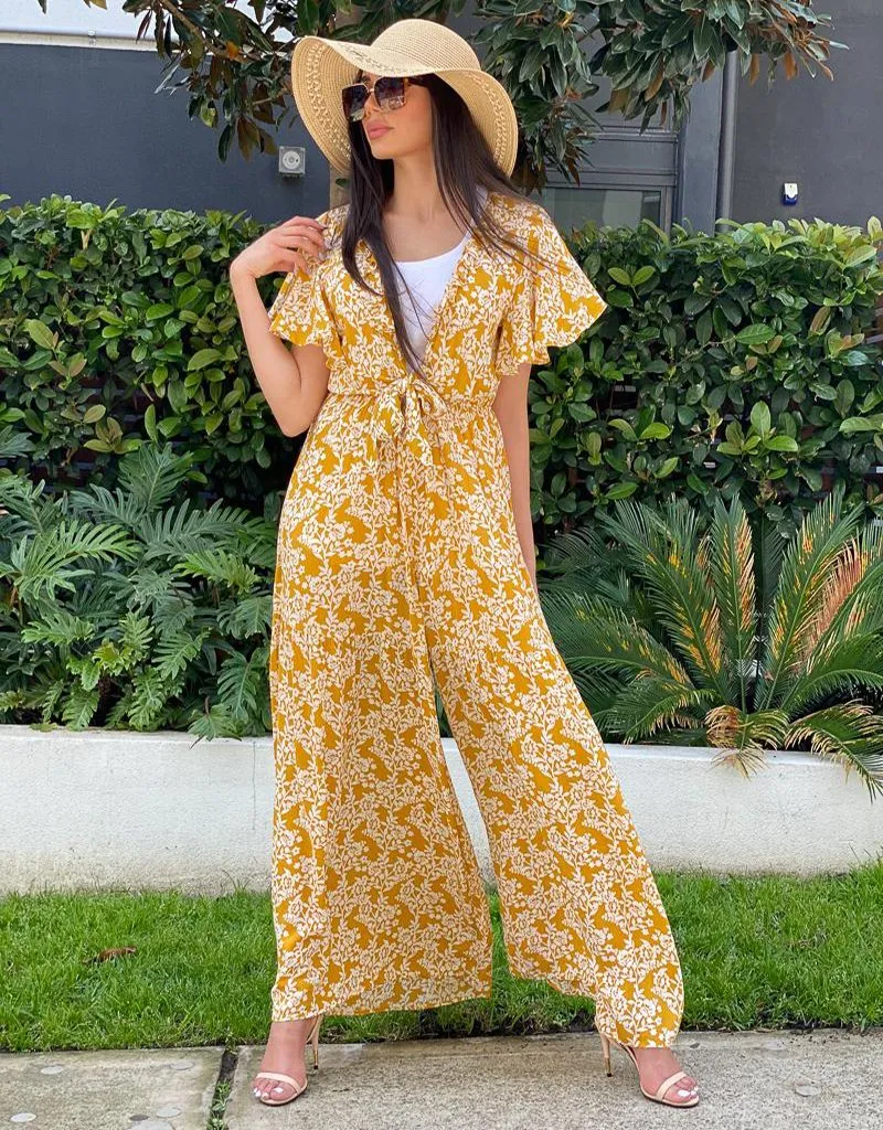 Amari Floral Jumpsuit