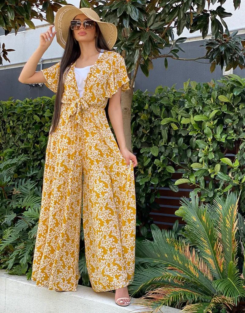 Amari Floral Jumpsuit