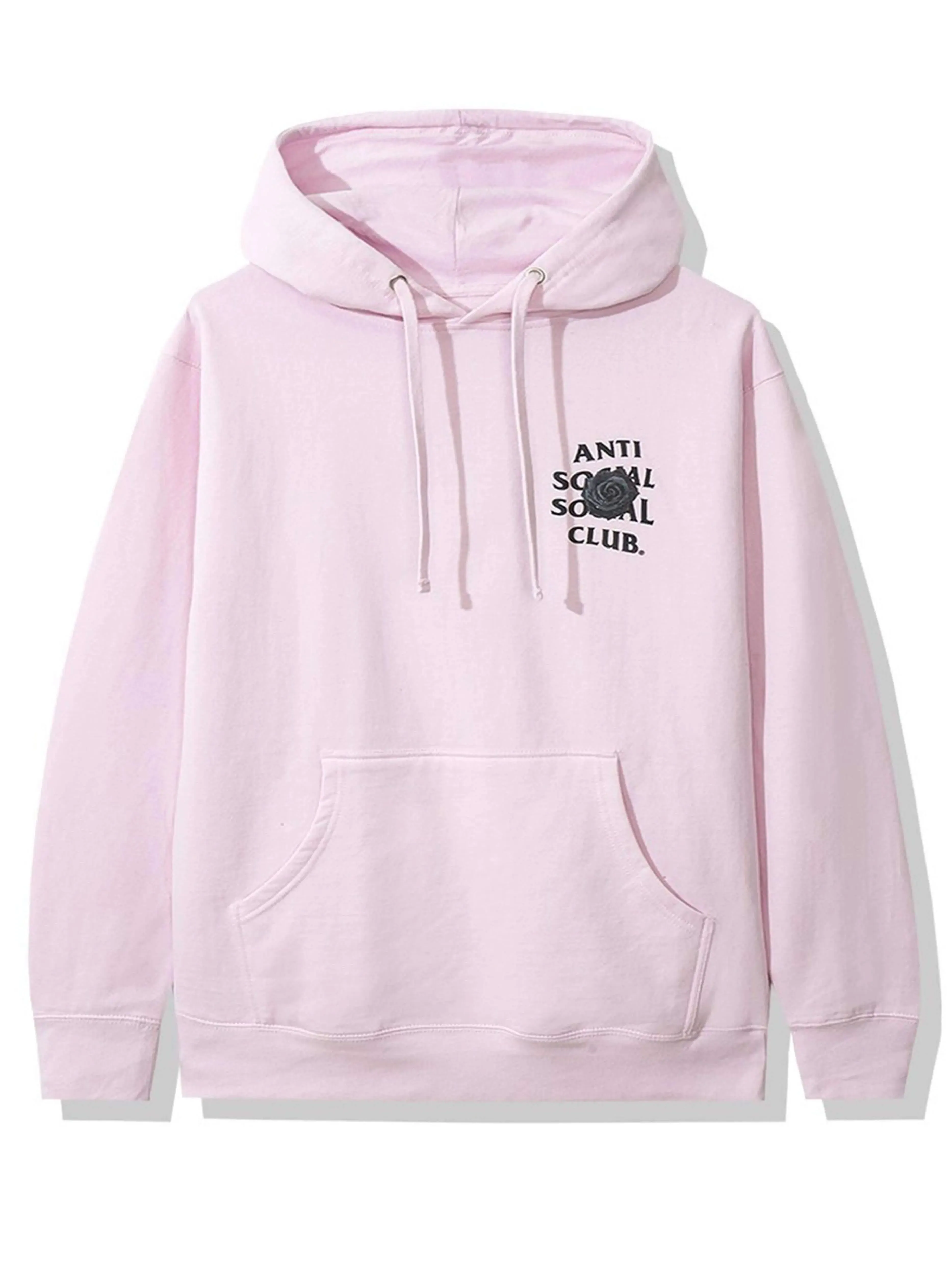 Anti Social Social Club Bat Emoji Hoodie Pink