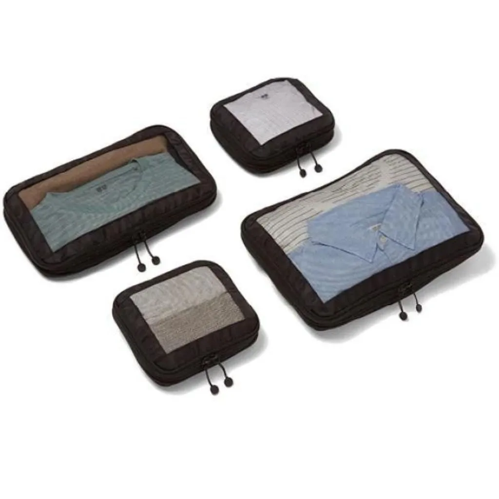 Antler Chelsea 4 Piece Packing Cubes Black