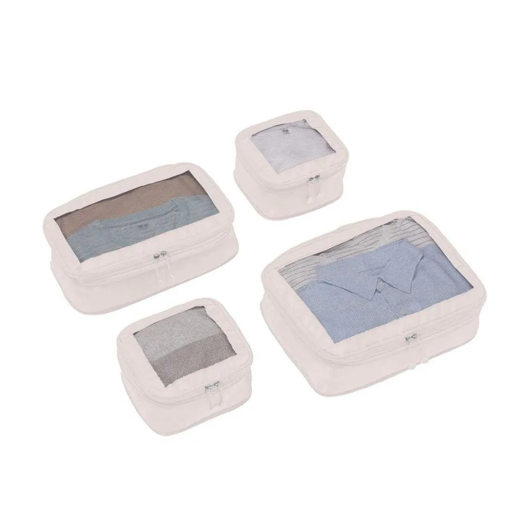 Antler Chelsea 4 Piece Packing Cubes Taupe