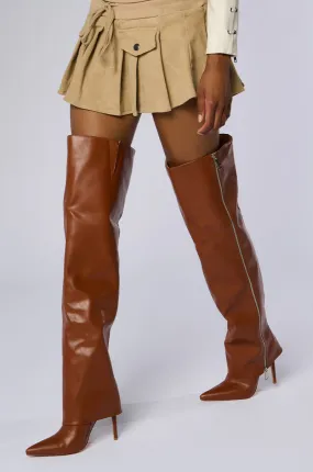 AZALEA WANG MOSSY TAN BOOT