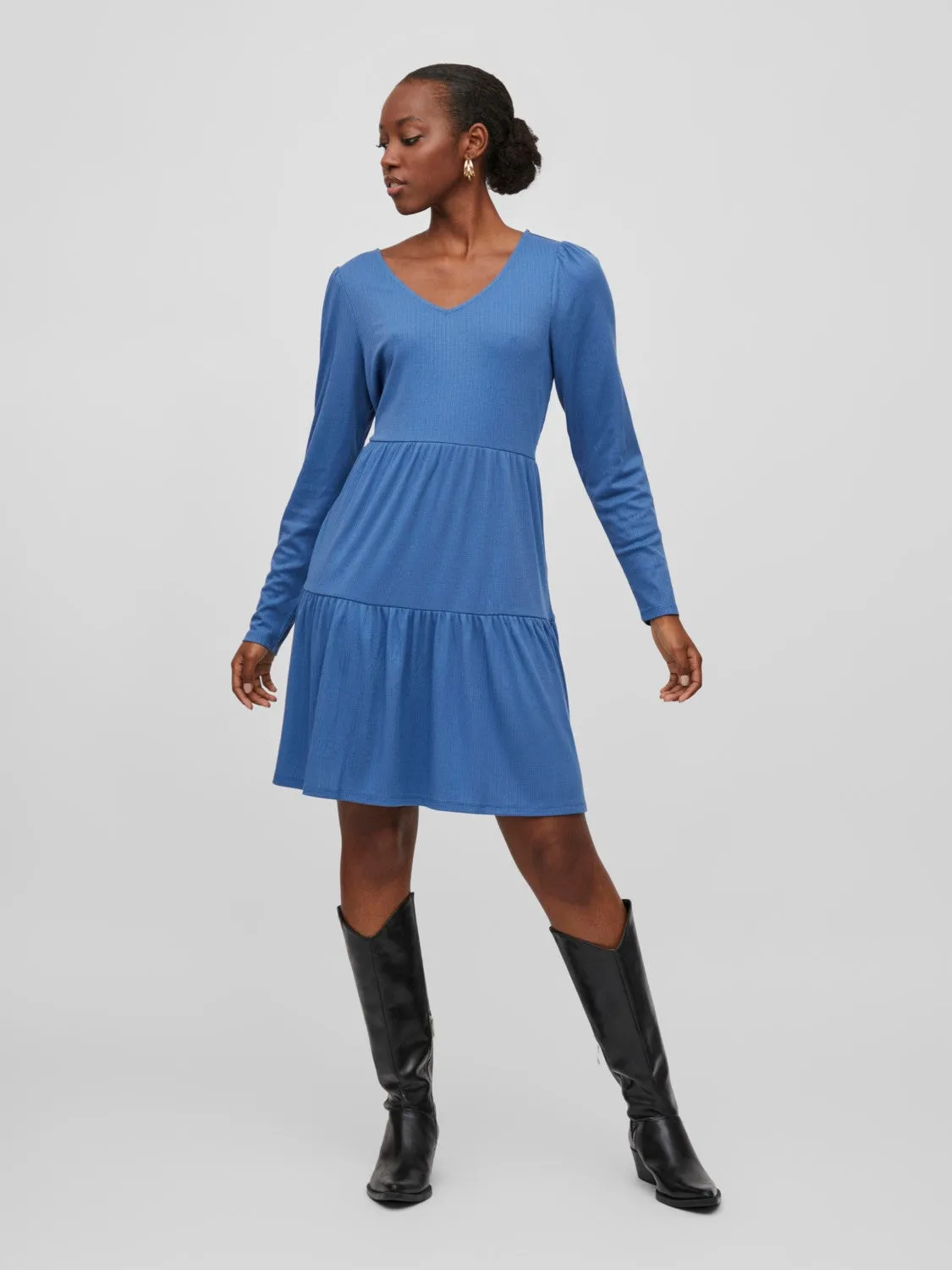 Bania Dress (Federal Blue)