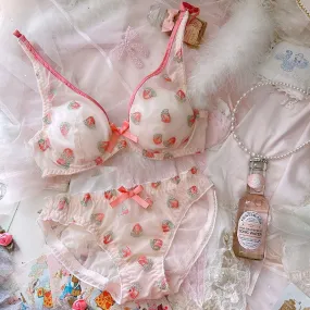 Berries & Cream Lingerie Set