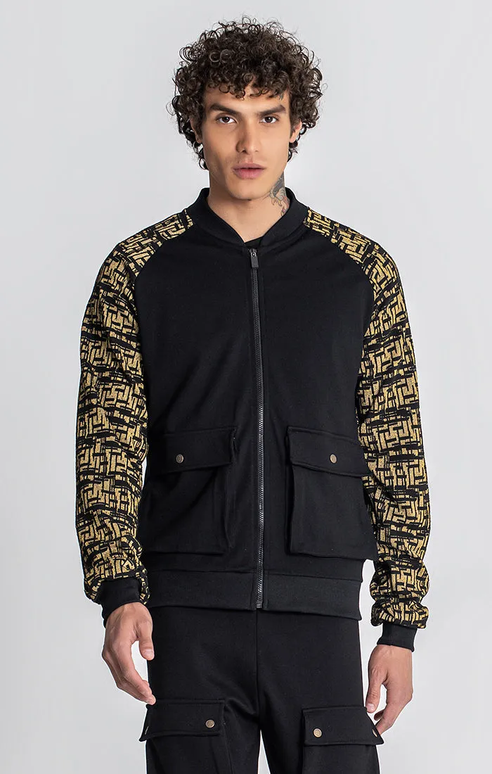 Black Vice Bomber Jacket