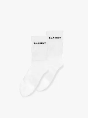 Blakely Socks - White