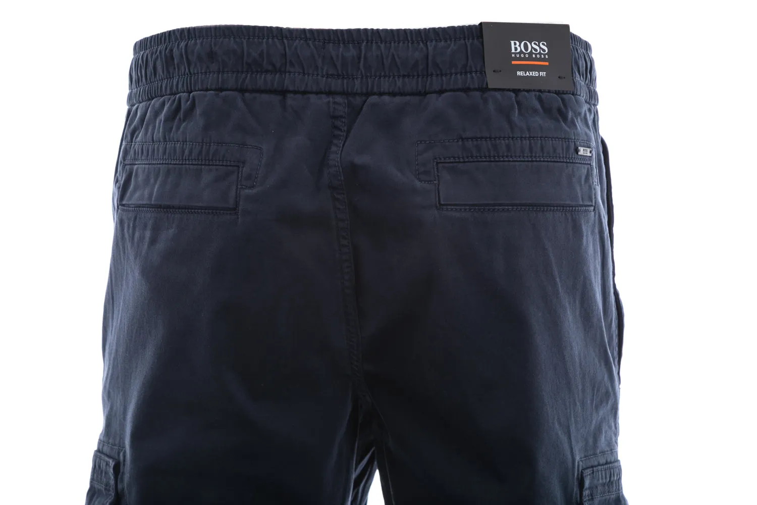 BOSS Seiland Cargo Trouser in Dark Blue