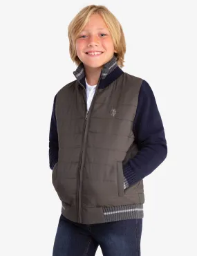 BOYS QUILTED JACKET