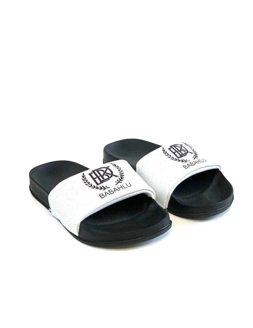 Breezy White Slides