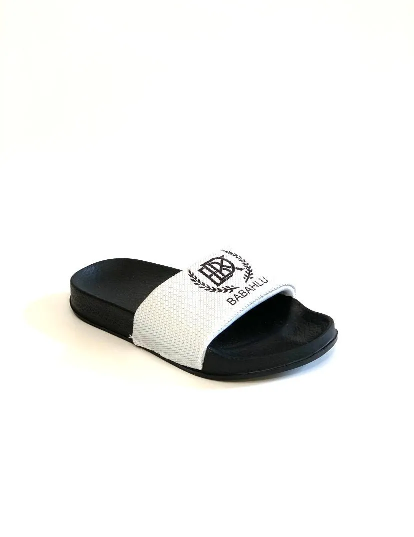 Breezy White Slides