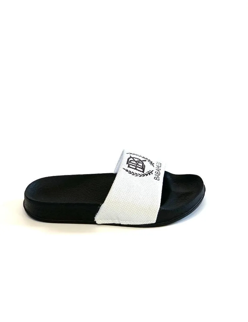 Breezy White Slides