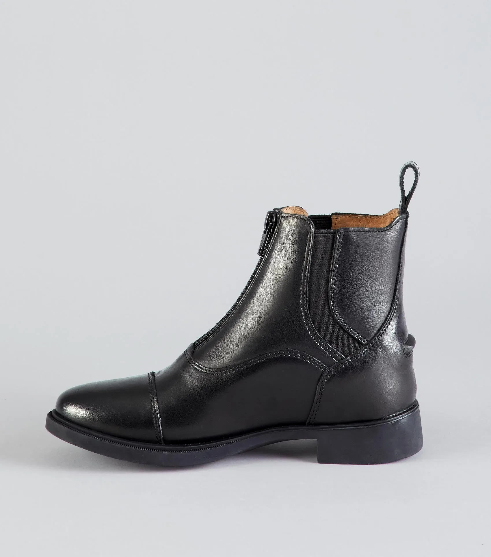 Bruno Junior Leather Paddock Boot Black