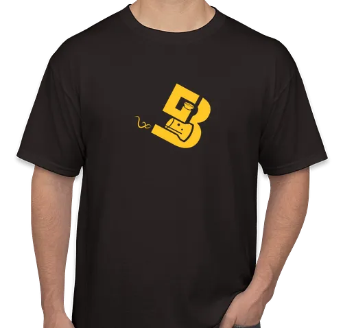 BWG Logo Black Gildan DryBlend 50/50 T Shirt