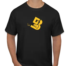 BWG Logo Black Hanes Beefy T Shirt