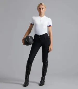 Carapello Ladies Full Seat Gel Riding Breeches Black