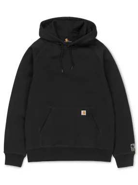 Carhartt Heavy Weight Logo Hoodie Black