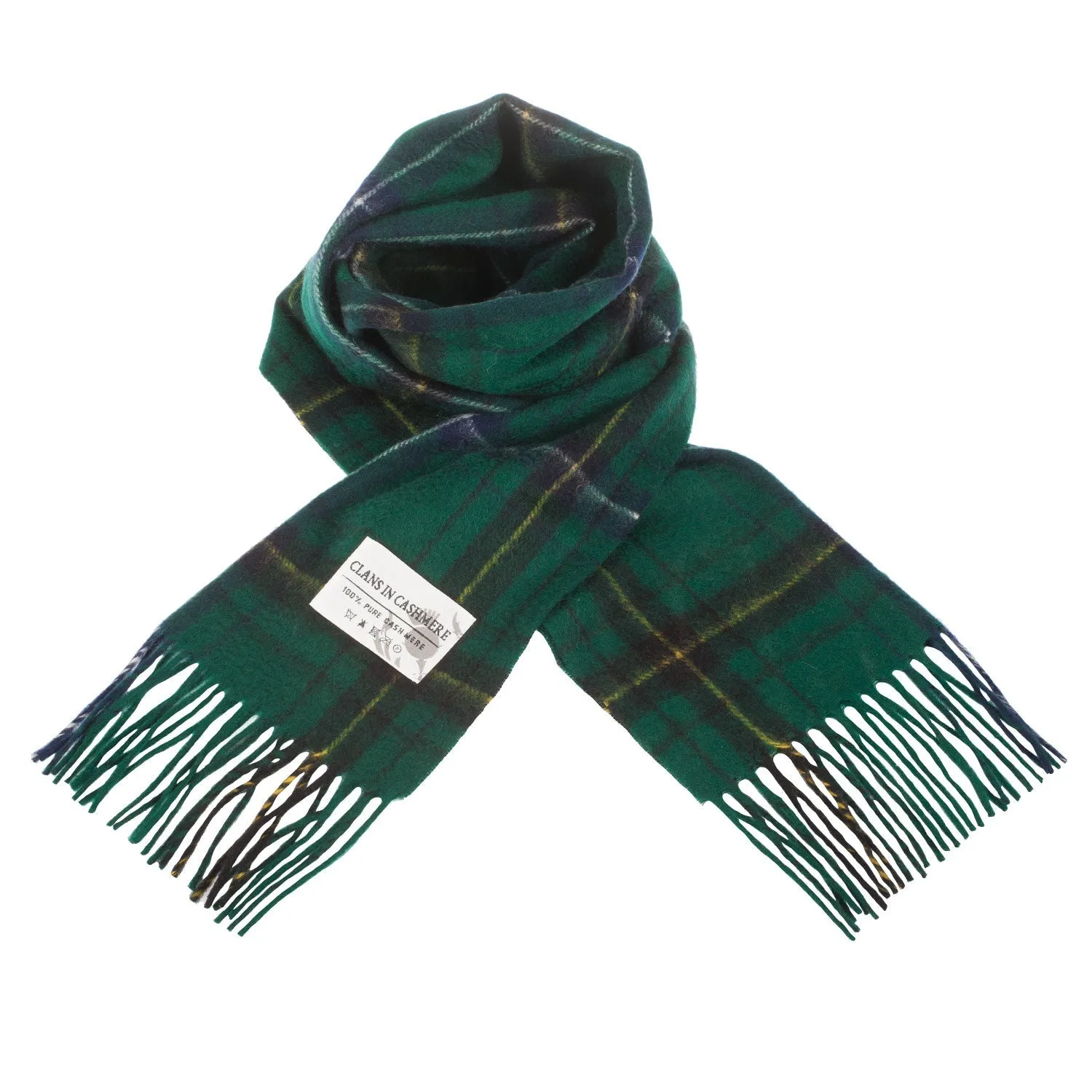 Cashmere Scottish Tartan Clan Scarf  Henderson