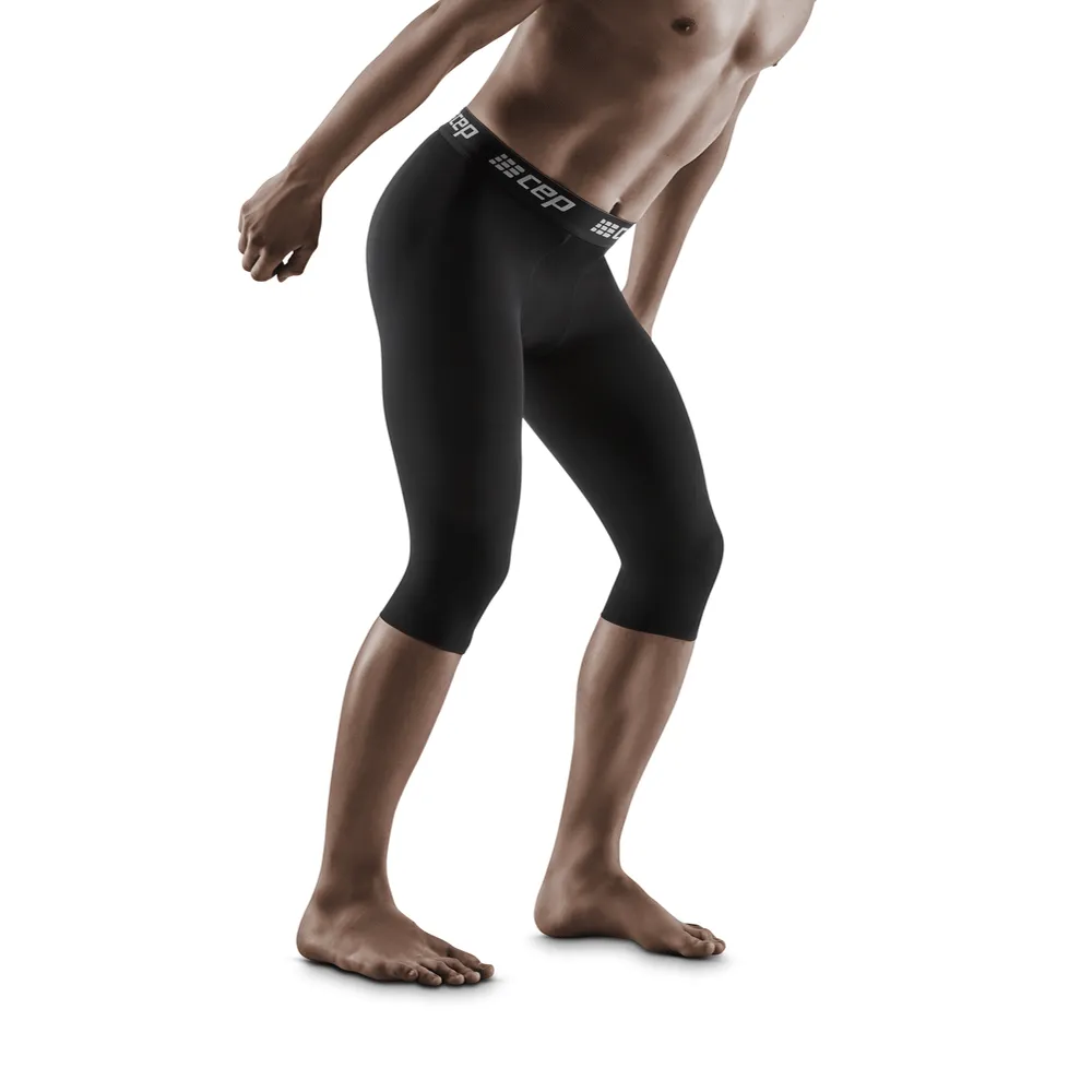 CEP Ski Compression 3/4 Base Tights, Men