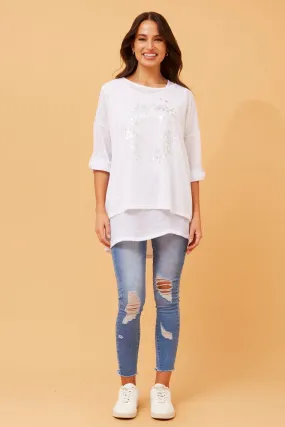 CLANCY DOUBLE LAYER TOP