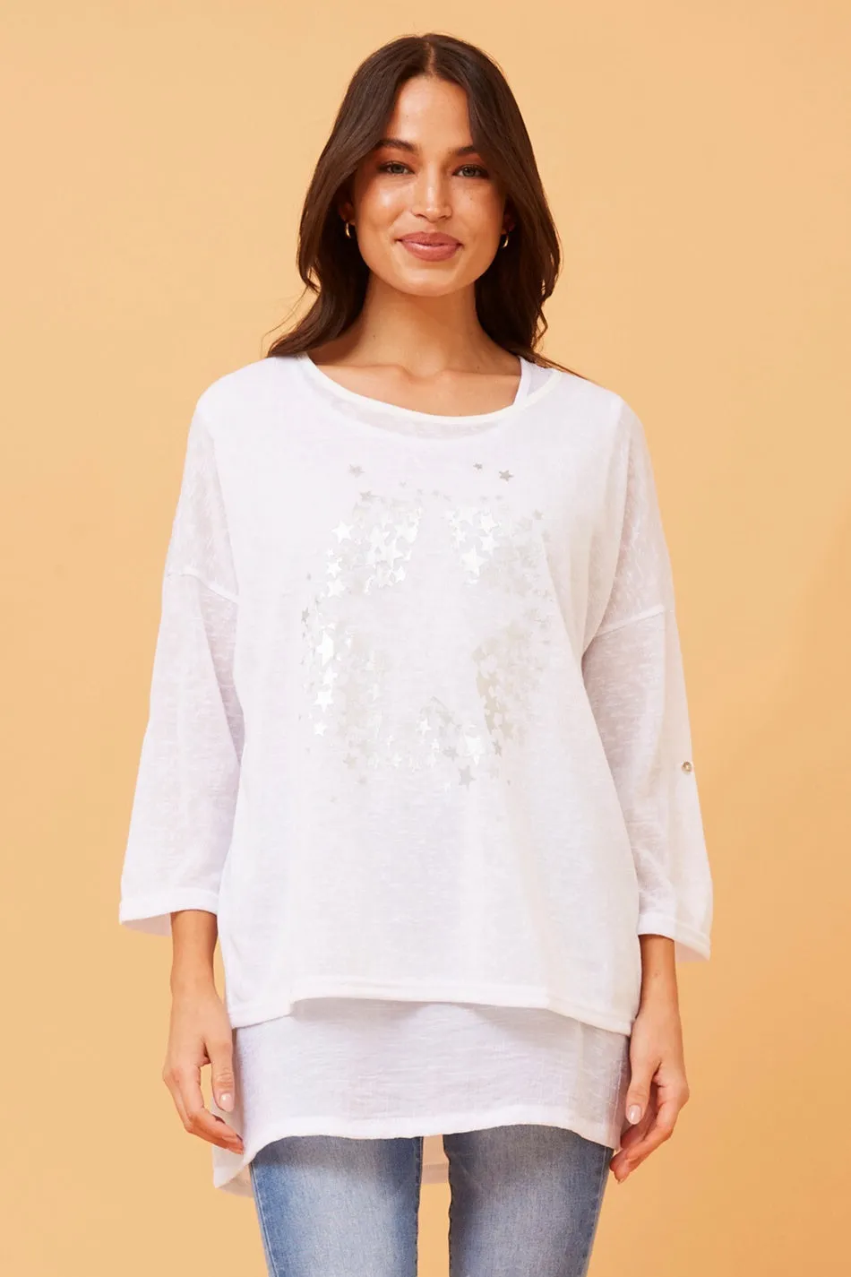 CLANCY DOUBLE LAYER TOP