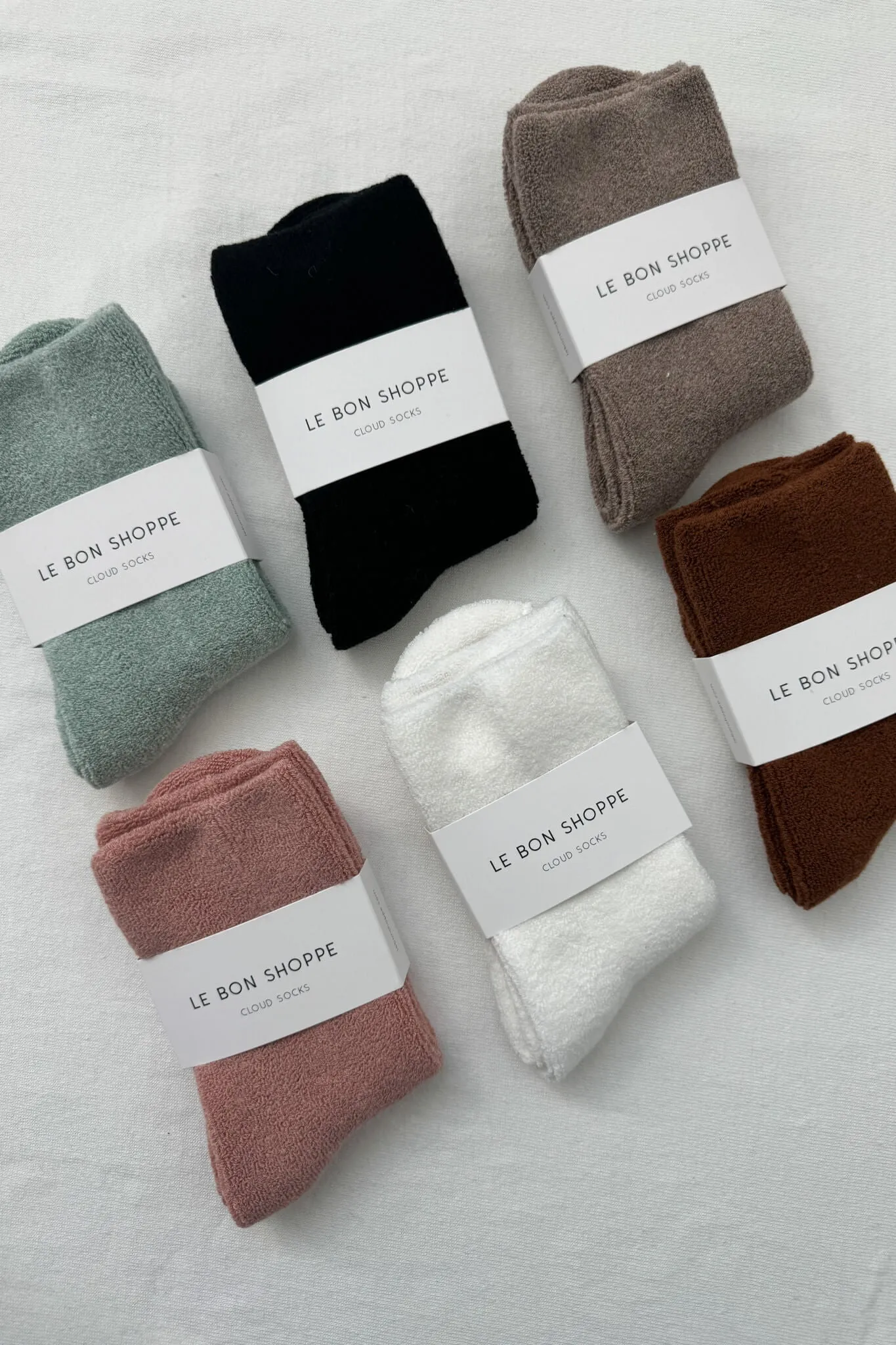 Cloud Socks | Various Colours | by Le Bon Shoppe