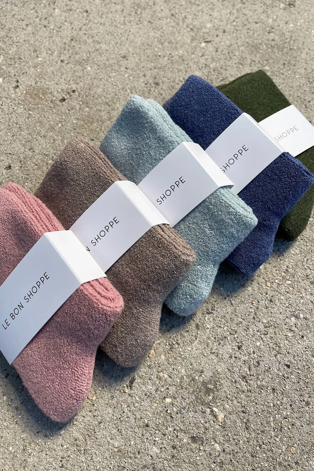 Cloud Socks | Various Colours | by Le Bon Shoppe