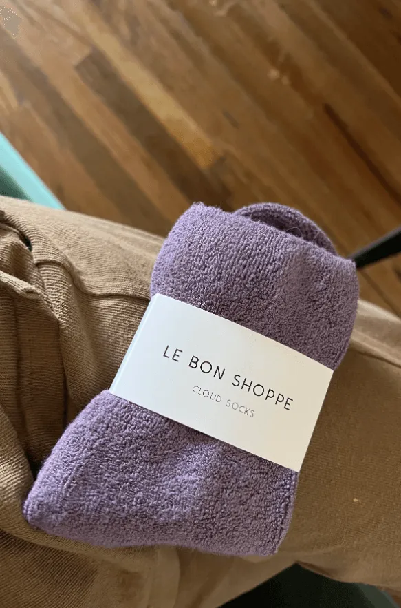 Cloud Socks | Various Colours | by Le Bon Shoppe