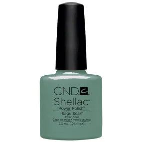 CND Shellac - Sage Scarf - Open Road Collection