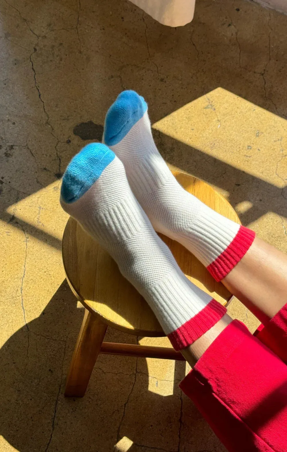 Colour Block Girlfriend Socks | Various Colours | by Le Bon Shoppe