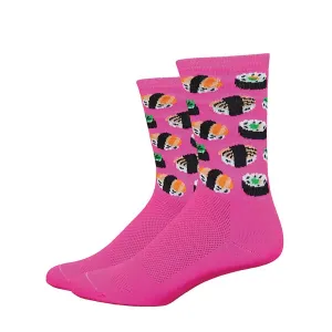 DeFeet Aireator 6" Socks Hi-Vis Pink