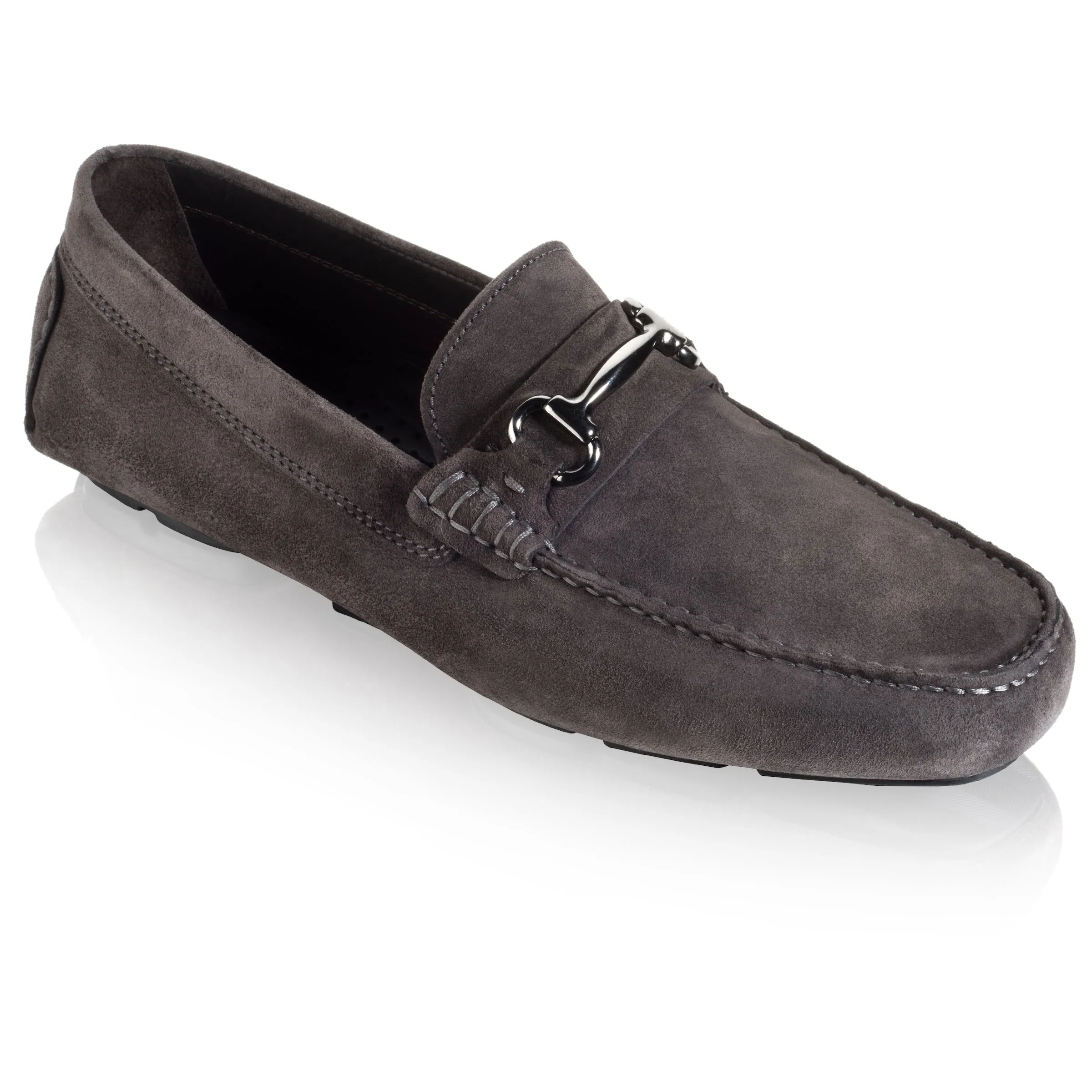 Del Amo Grey Driving Shoe