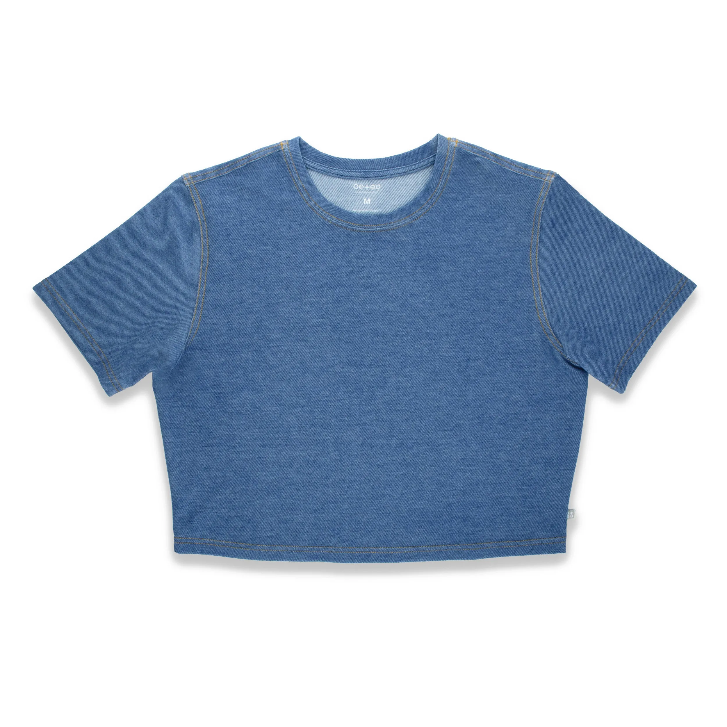 Denim Women'S Crop Tee