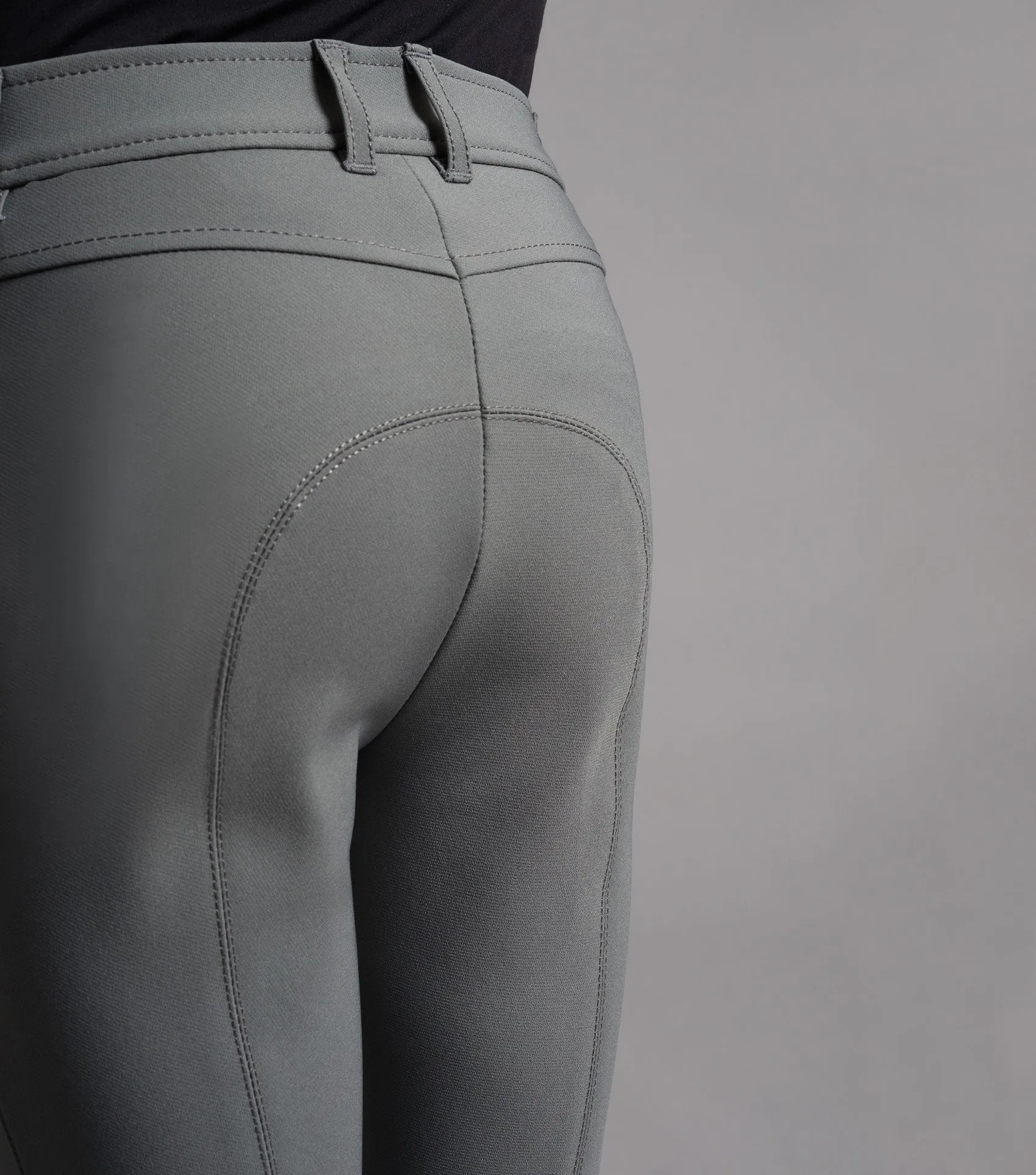 Derby Boys Riding Breeches Grey