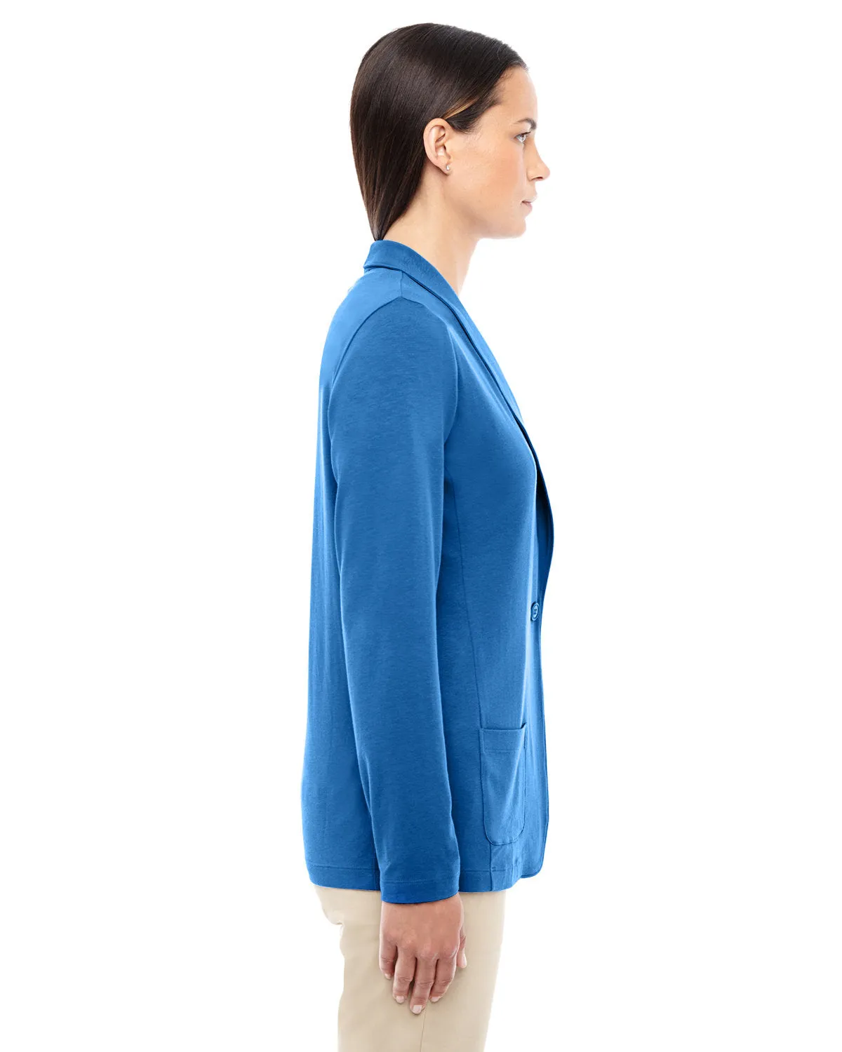 Devon & Jones Ladies' Perfect Fit™ Shawl Collar Cardigan