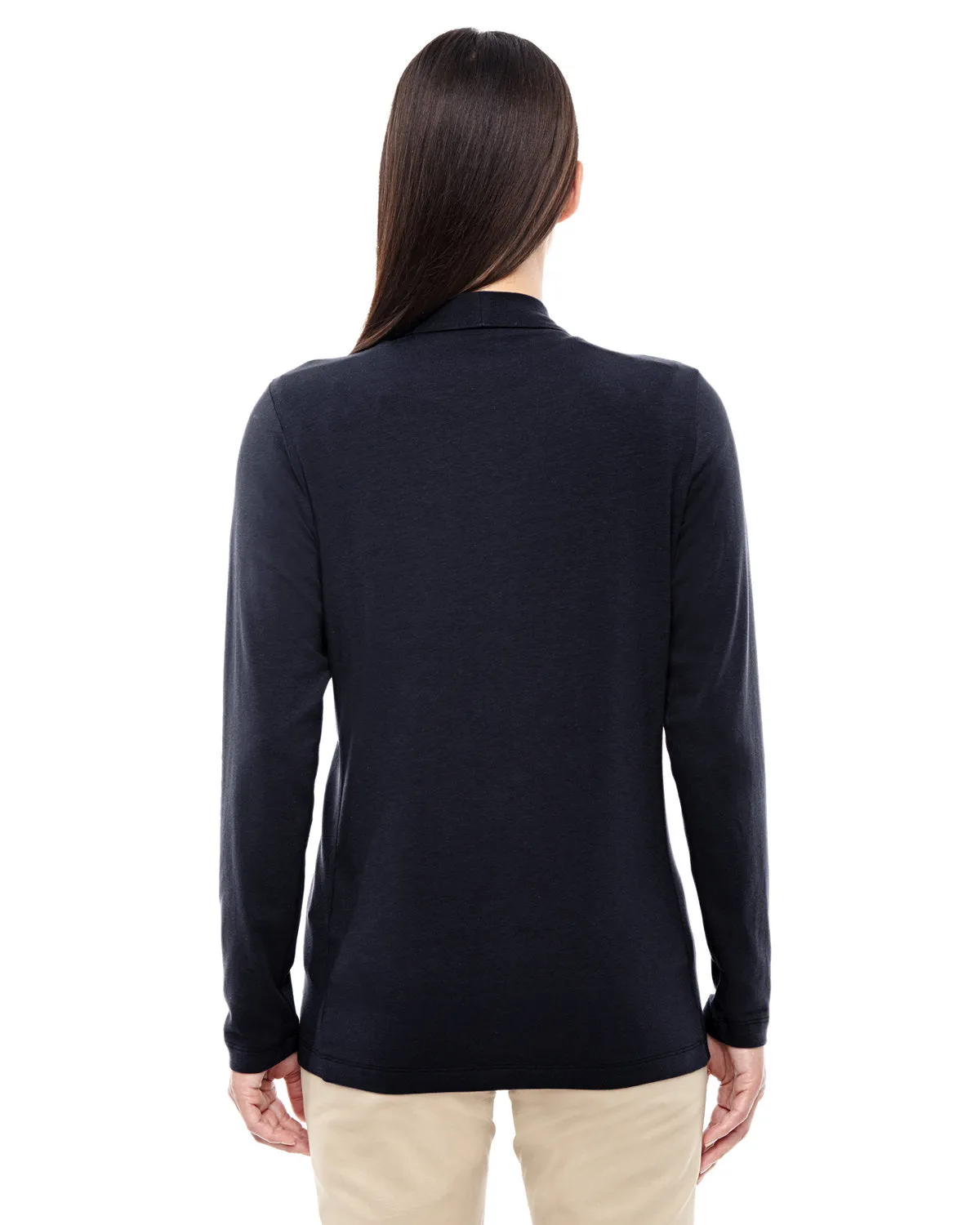 Devon & Jones Ladies' Perfect Fit™ Shawl Collar Cardigan