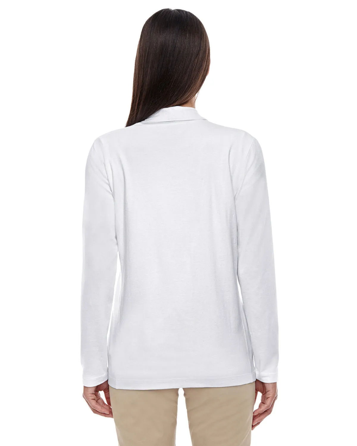 Devon & Jones Ladies' Perfect Fit™ Shawl Collar Cardigan