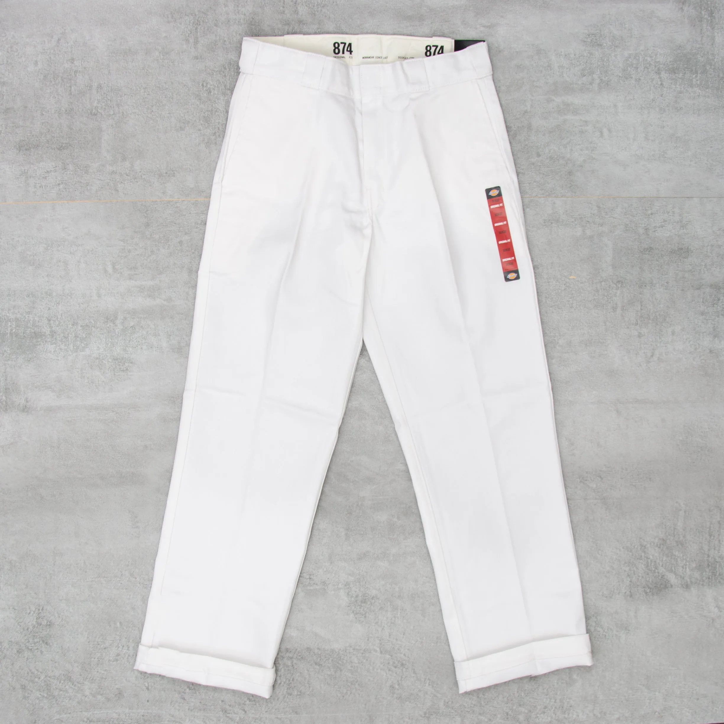 Dickies 874 Original Straight Work Pant - White