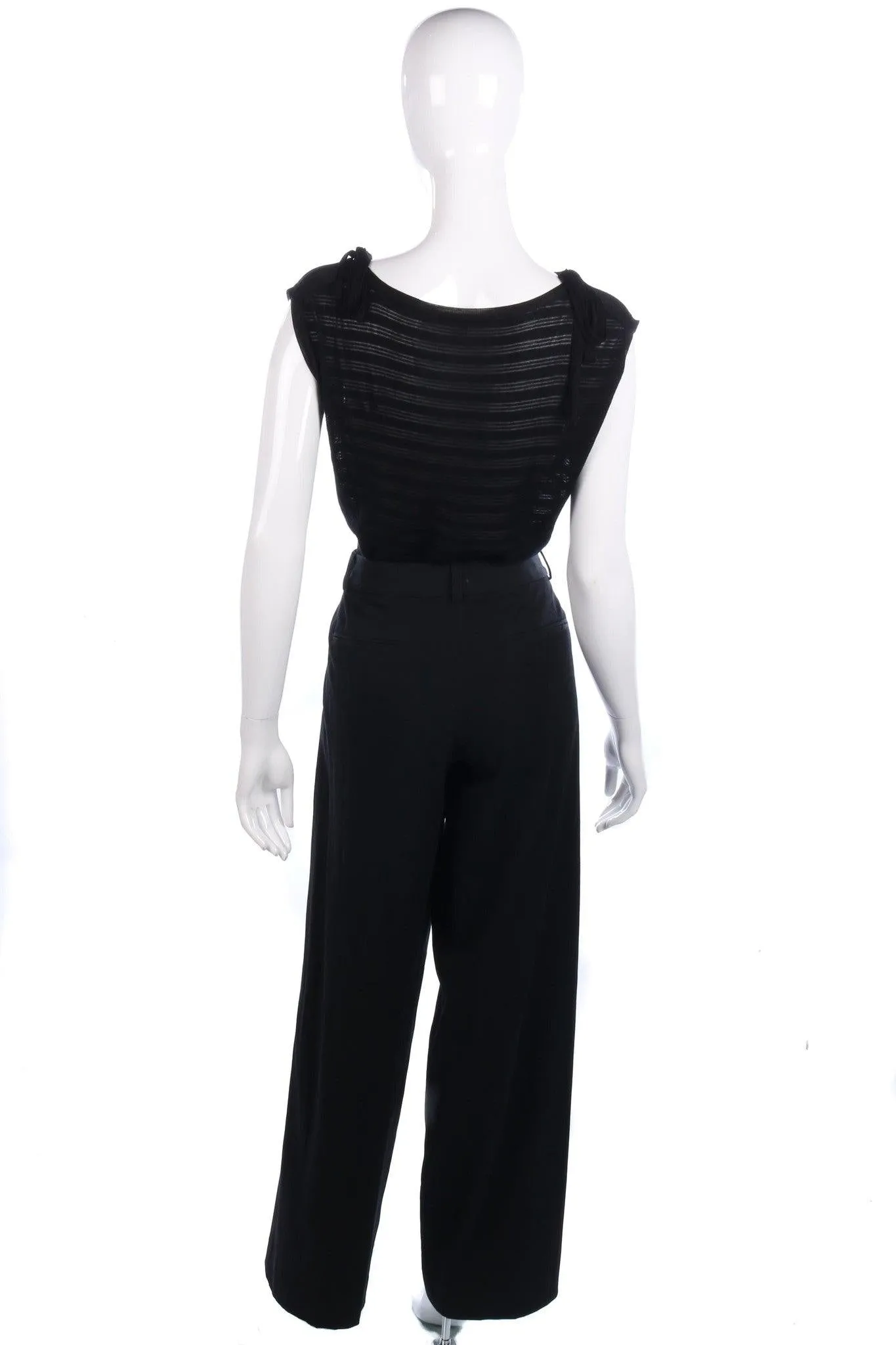 DKNY formal black trousers