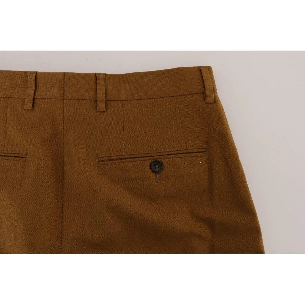 Dolce & Gabbana Elegant Brown Formal Trousers for Men