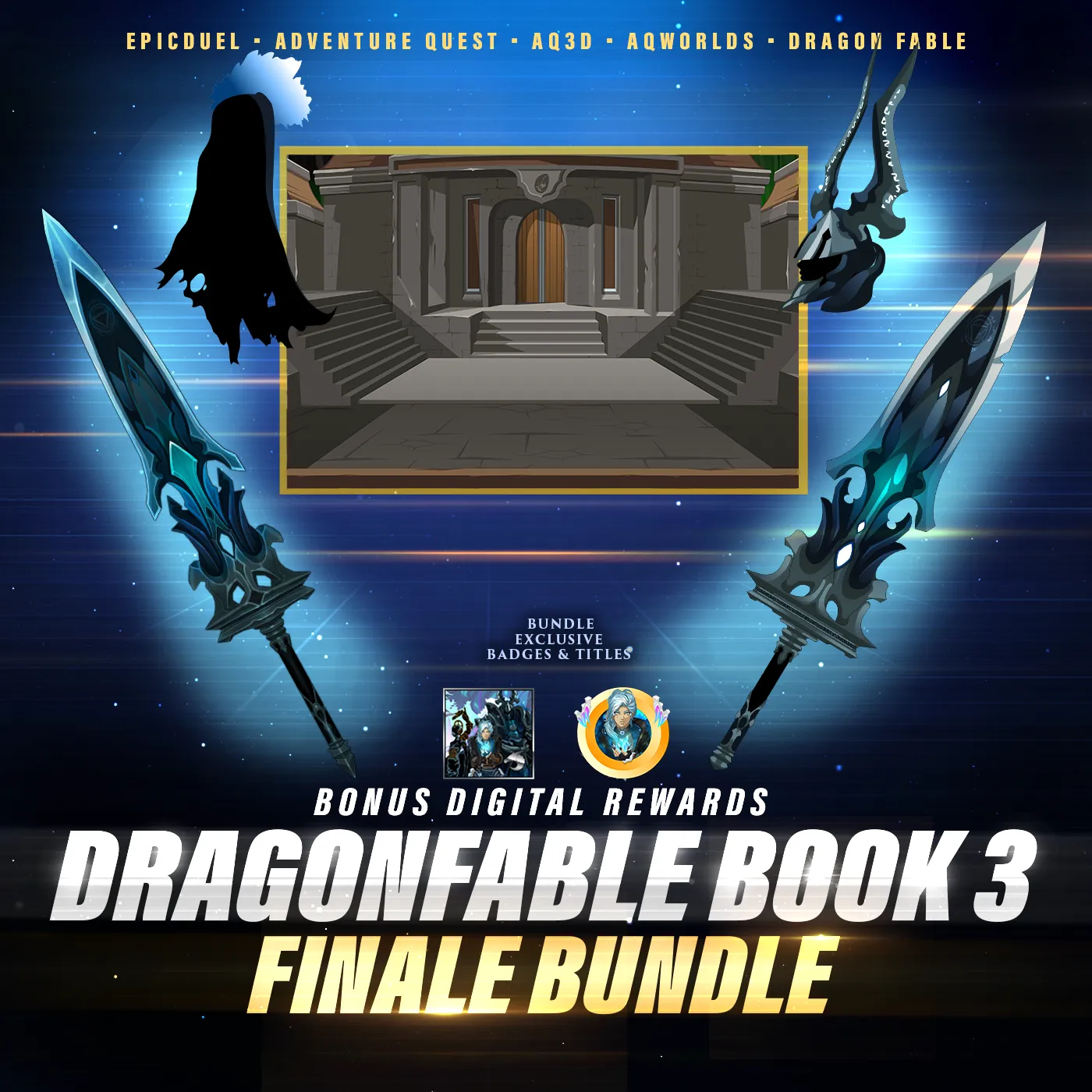 DragonFable Book 3 Finale - Bundle