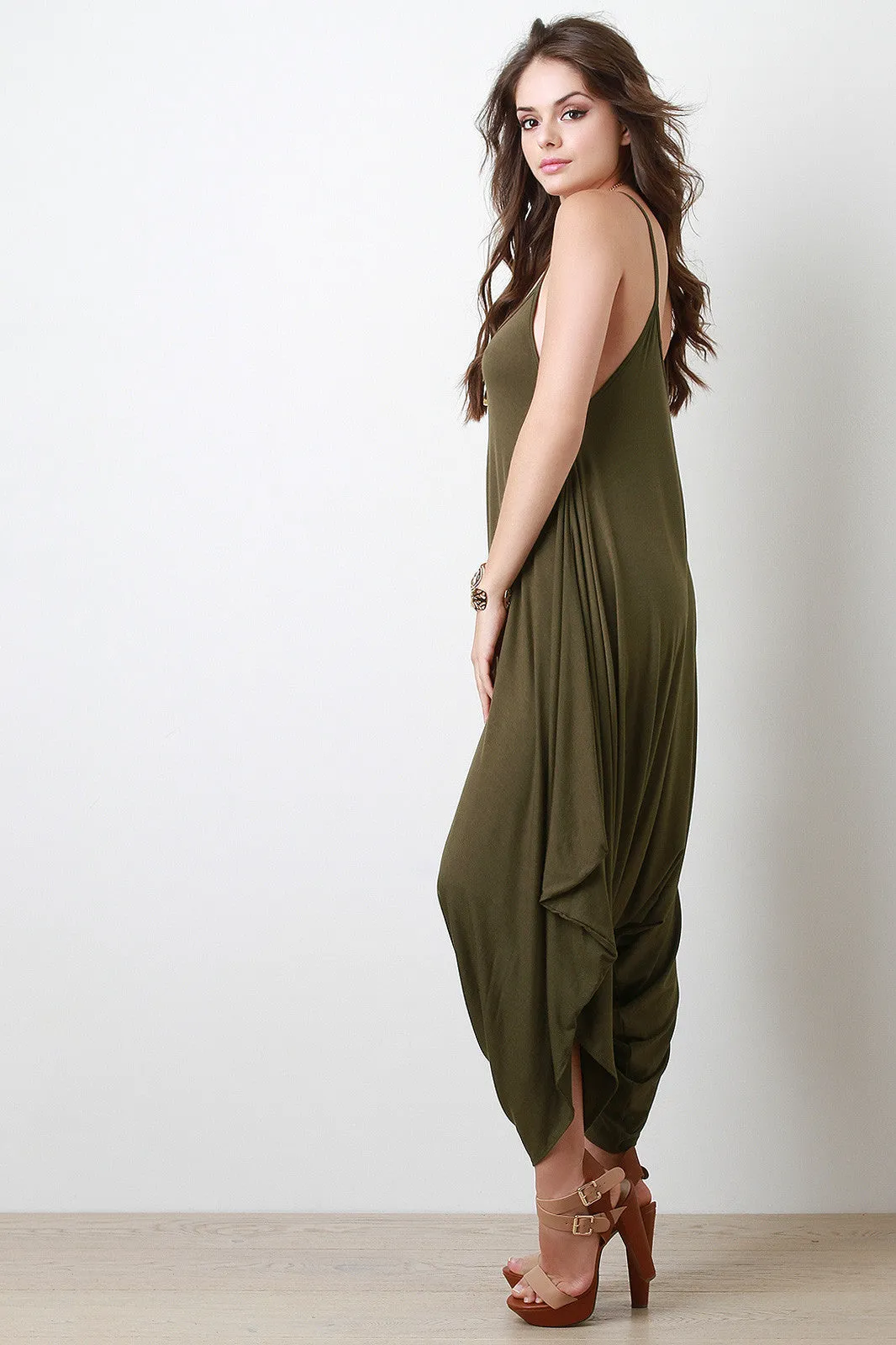 Drape Harem Jumpsuit