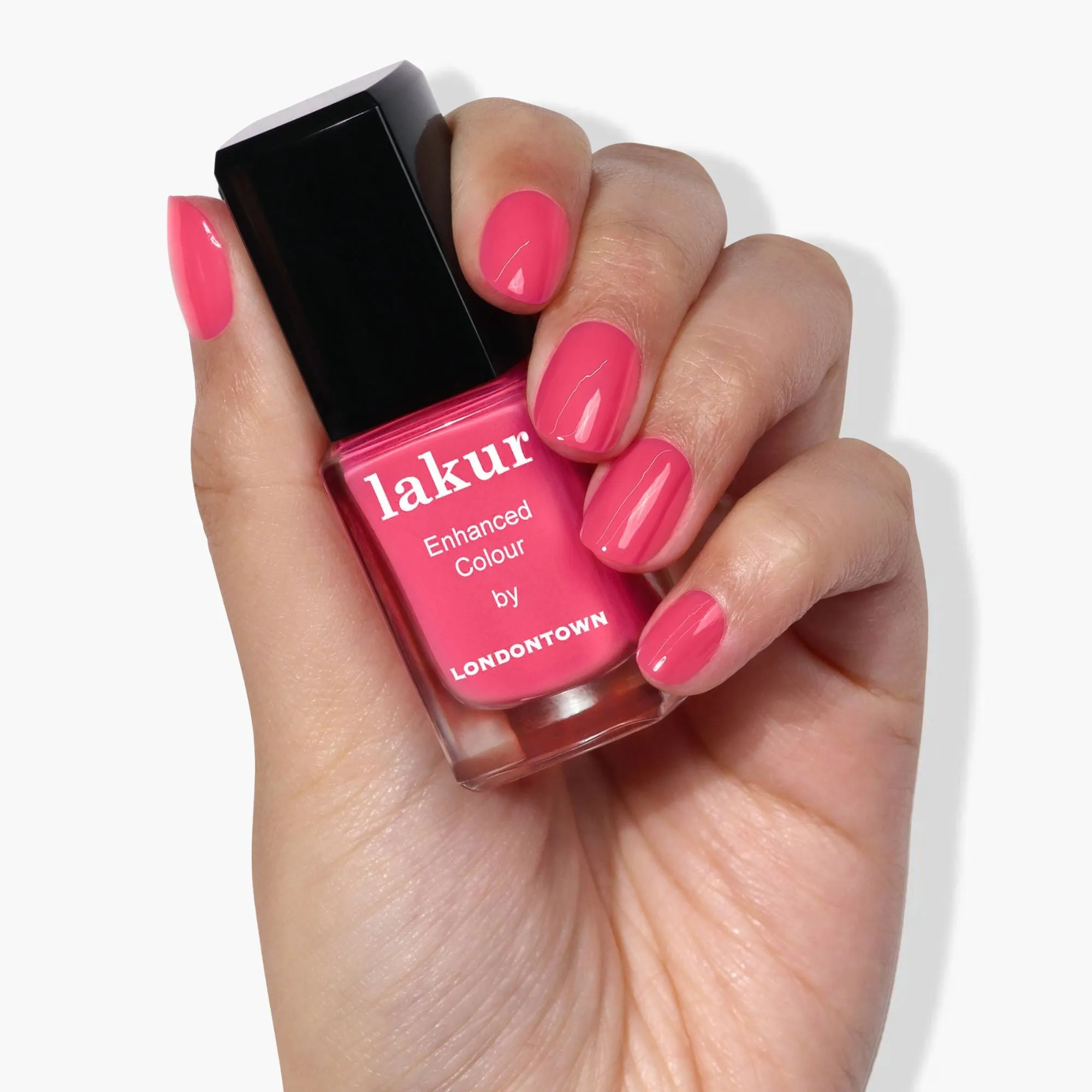 Electric Flamingo Nail Color | Gel-Like Nail Polish - Clean Beauty