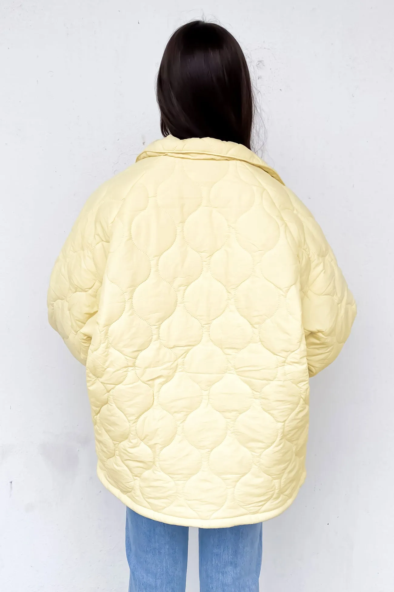 Elyse Quilted Jacket Butter