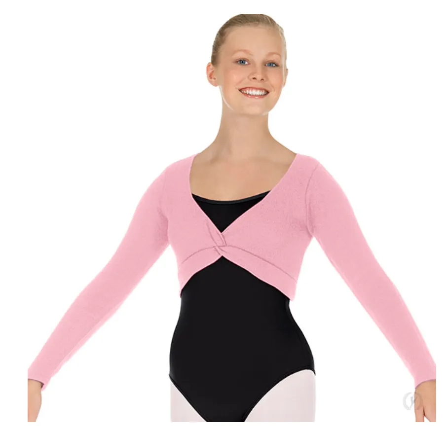 Eurotard Women's Soft Knit Twist Front Ballet Sweater