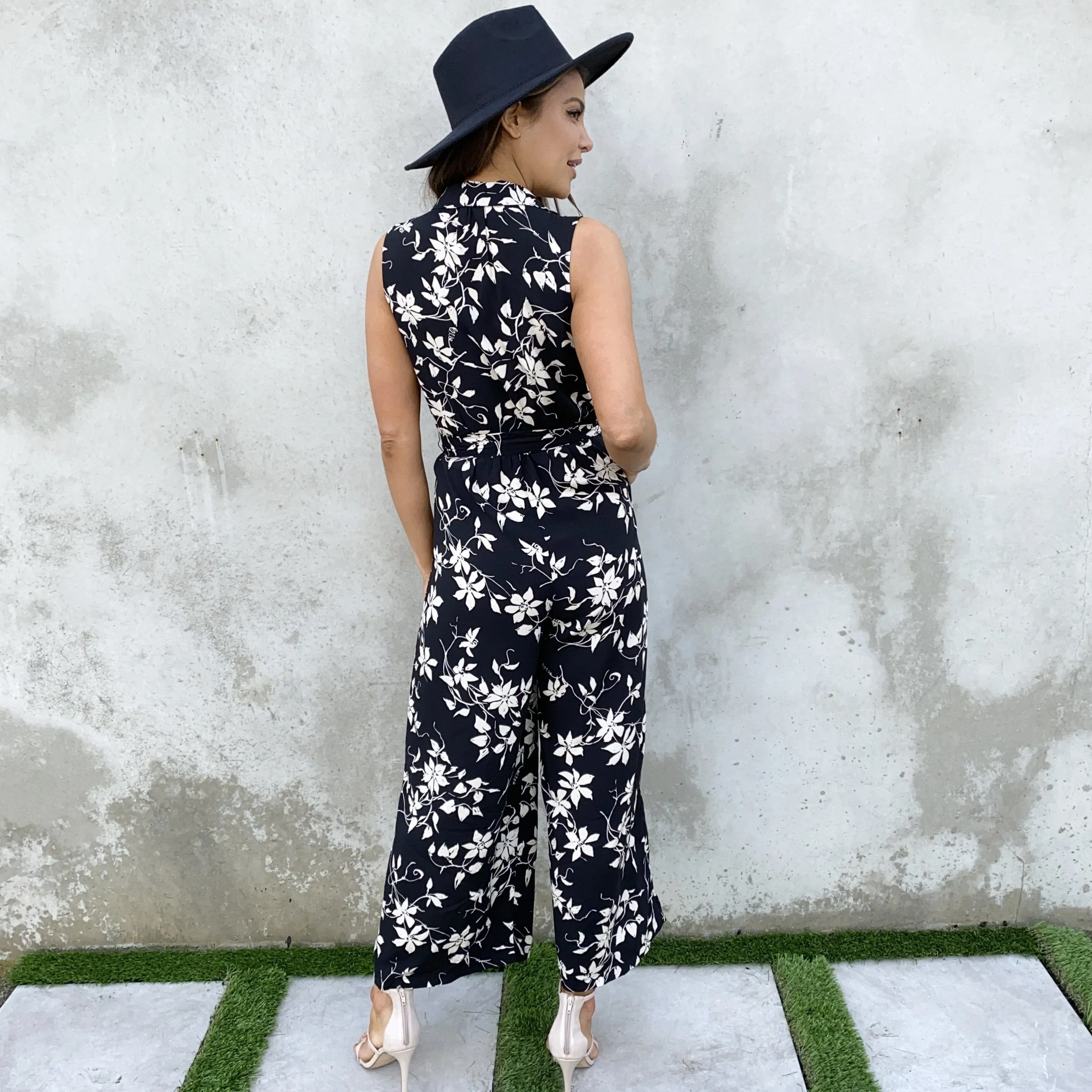 Fantasy Island Floral Jumpsuit