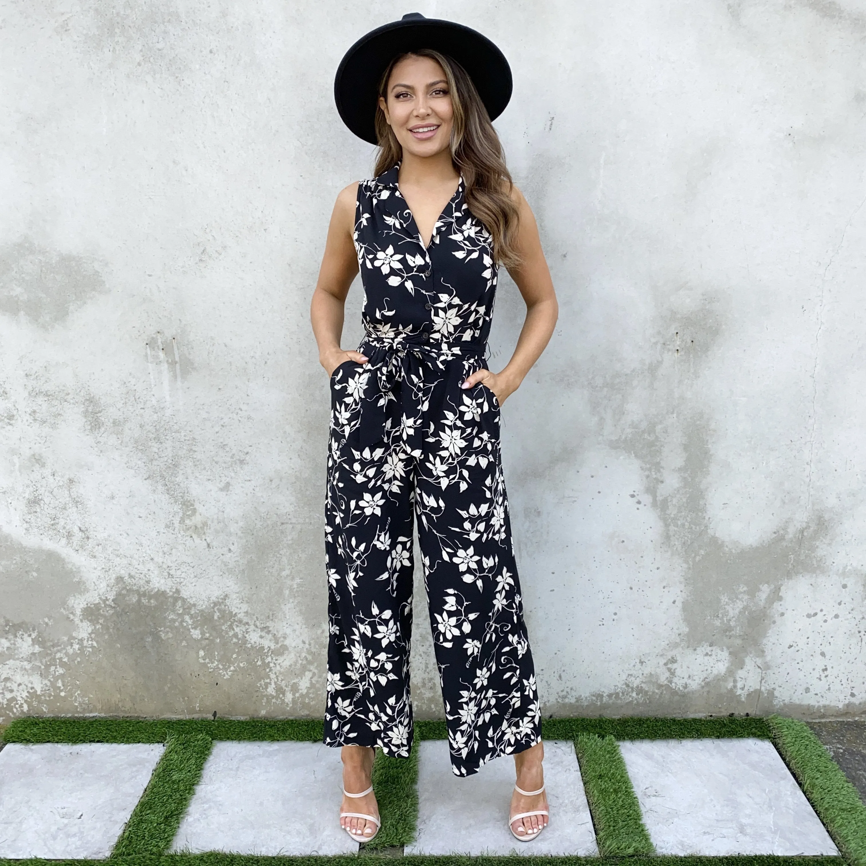 Fantasy Island Floral Jumpsuit