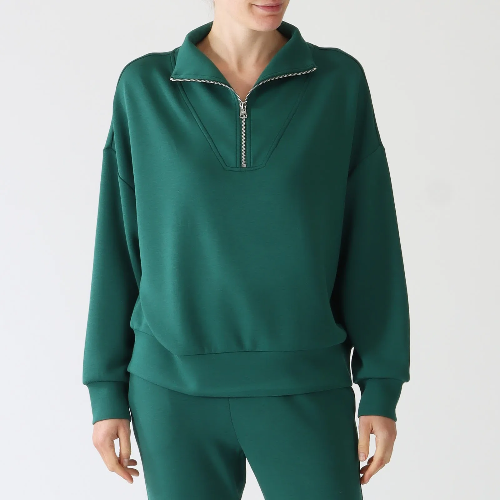 Forest Hawley Half-Zip Sweater