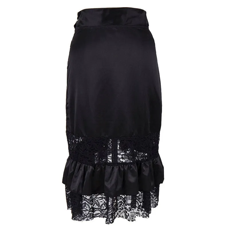 Funki Buys | Skirts | Women's Gothic Steampunk Styled Skirt