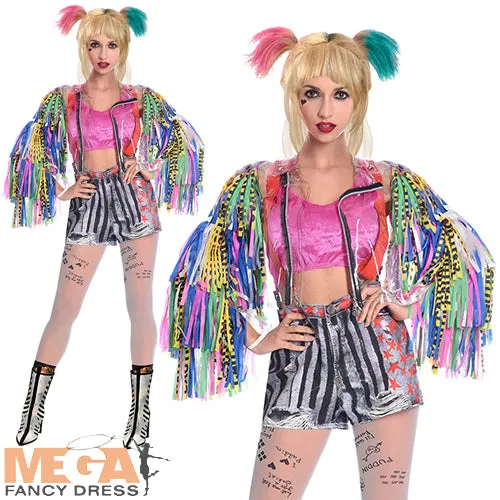 Harley Quinn Birds of Prey Ladies Superhero Costume